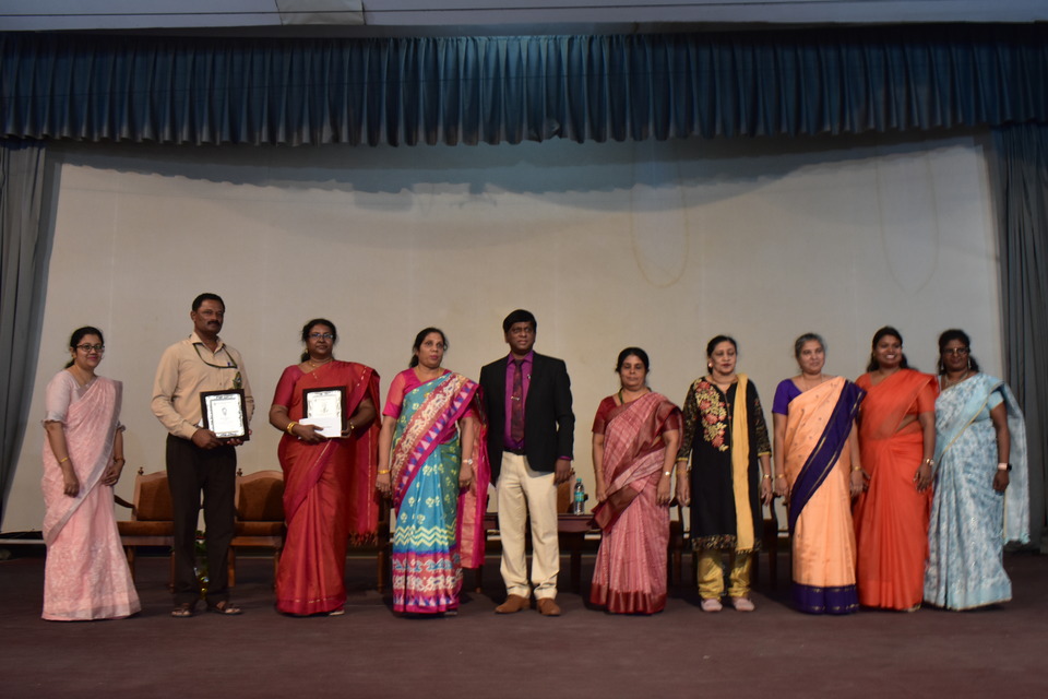 Term End Assembly and Felicitation of Staff Members