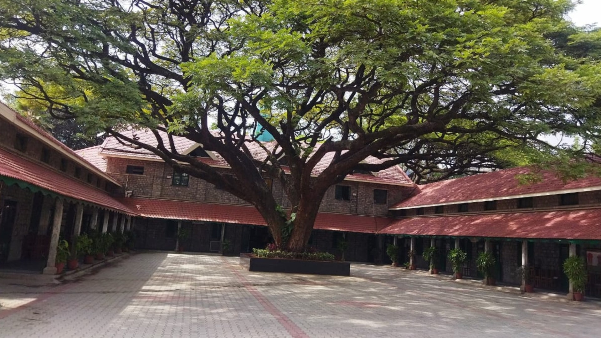 Bishop Cotton Girls School Central Courtyard