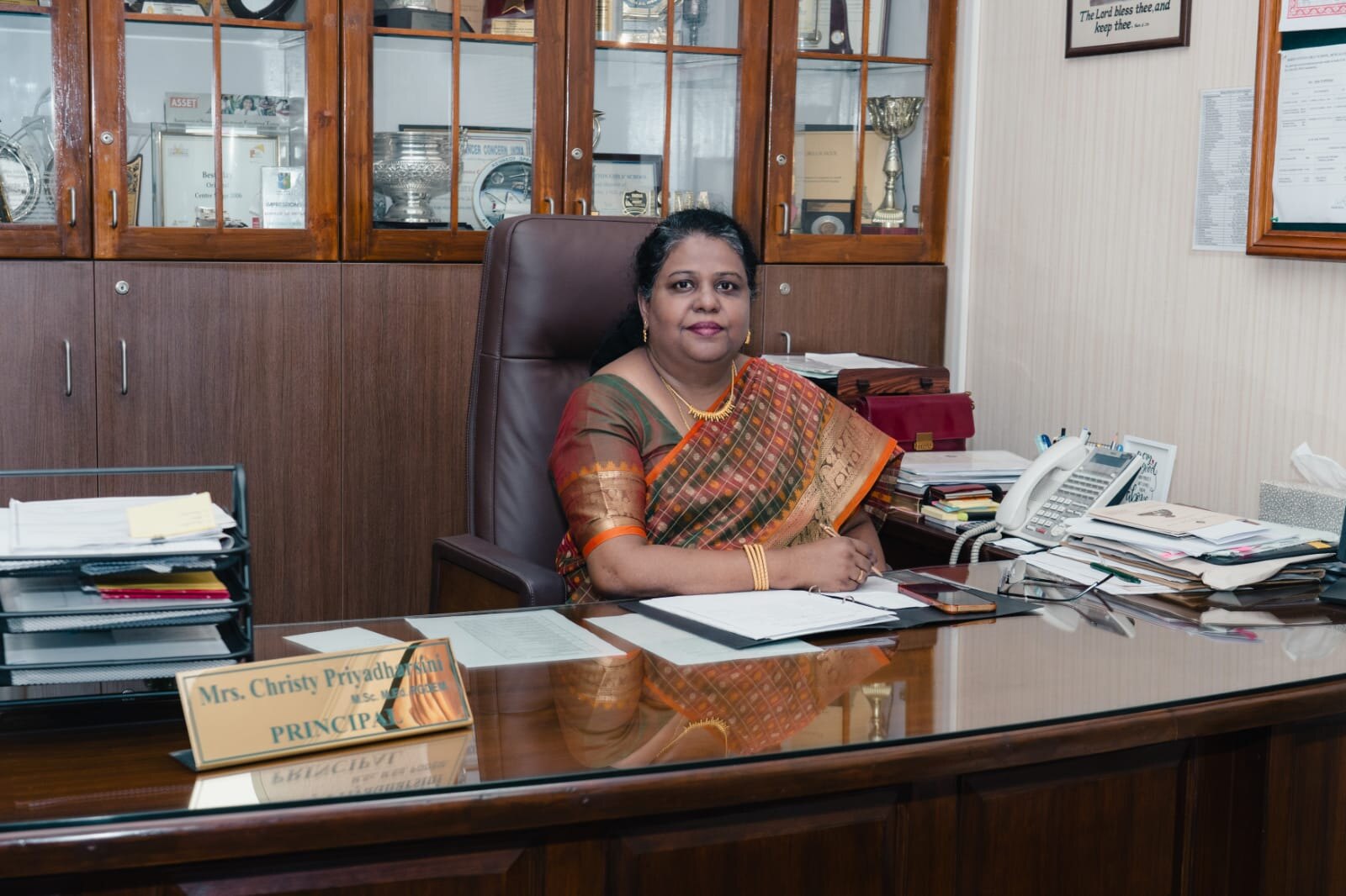 Dr. Mrs. Christy Priyadharsini F, Principal, Bishop Cotton Girls School
